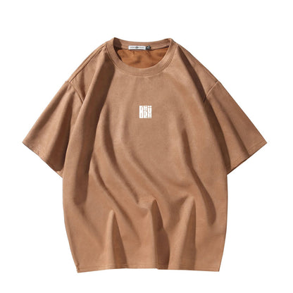 Men T Shirt Streetwear Harajuku Tops Short Sleeve Crewneck T-Shirt