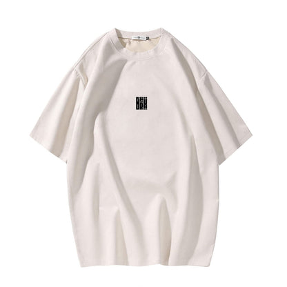 Men T Shirt Streetwear Harajuku Tops Short Sleeve Crewneck T-Shirt